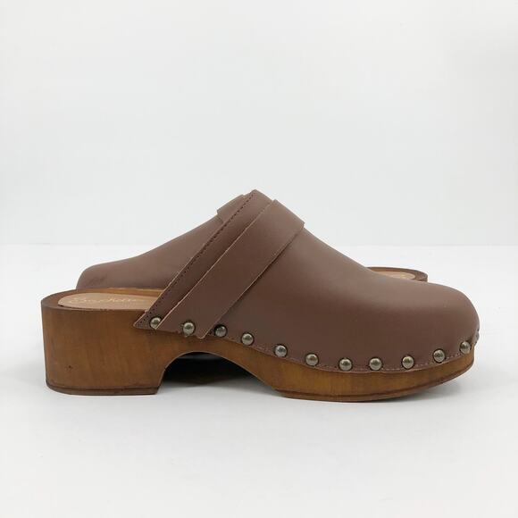 Seychelles Tan Leather Clogs - Picture 9 of 12
